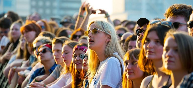 Festival crowd