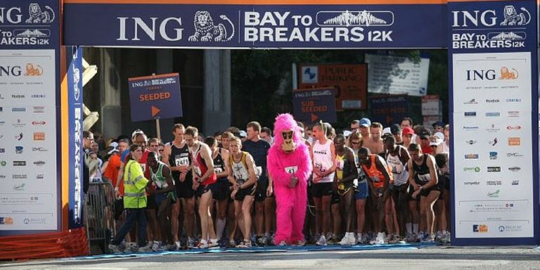 Bay to Breakers 12K start line