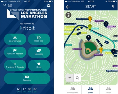 Sketchers LA Marathon App