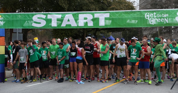 St Pats Get To The Green start line