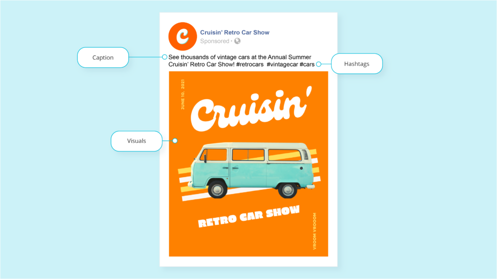 Instagram ad copy example