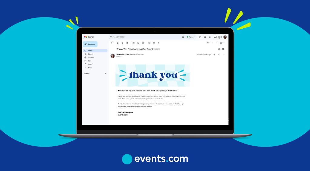 How to Create a Post-Event Email for Attendees (With Examples!)