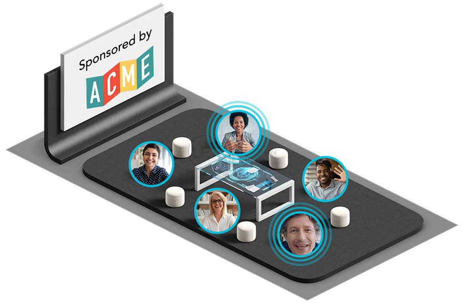 Virtual conference platform