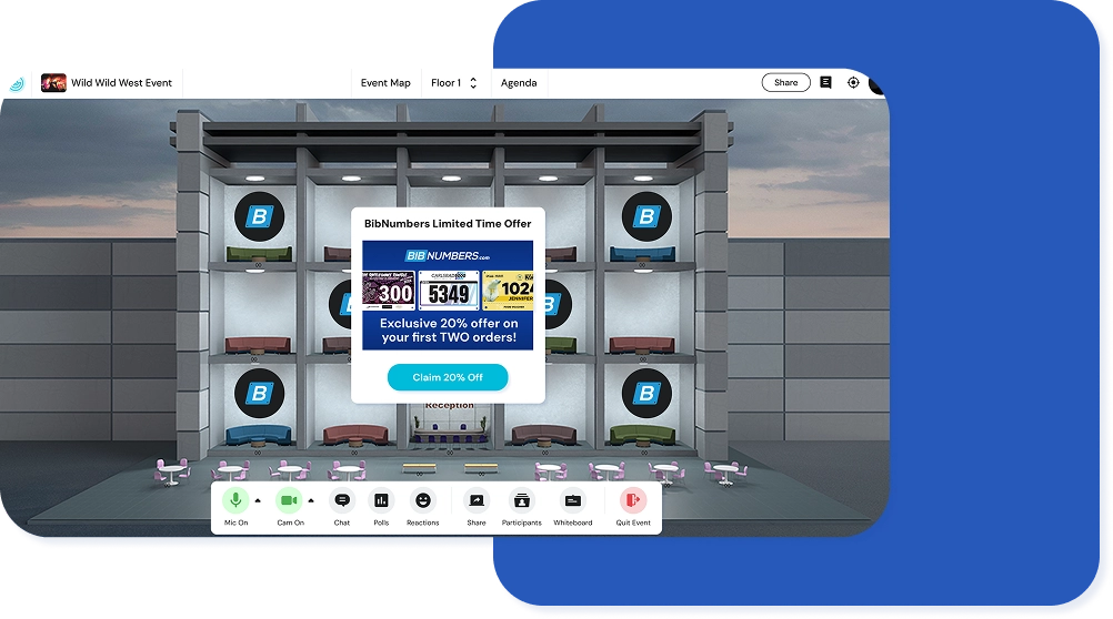 Events.com Virtual event sponsorship